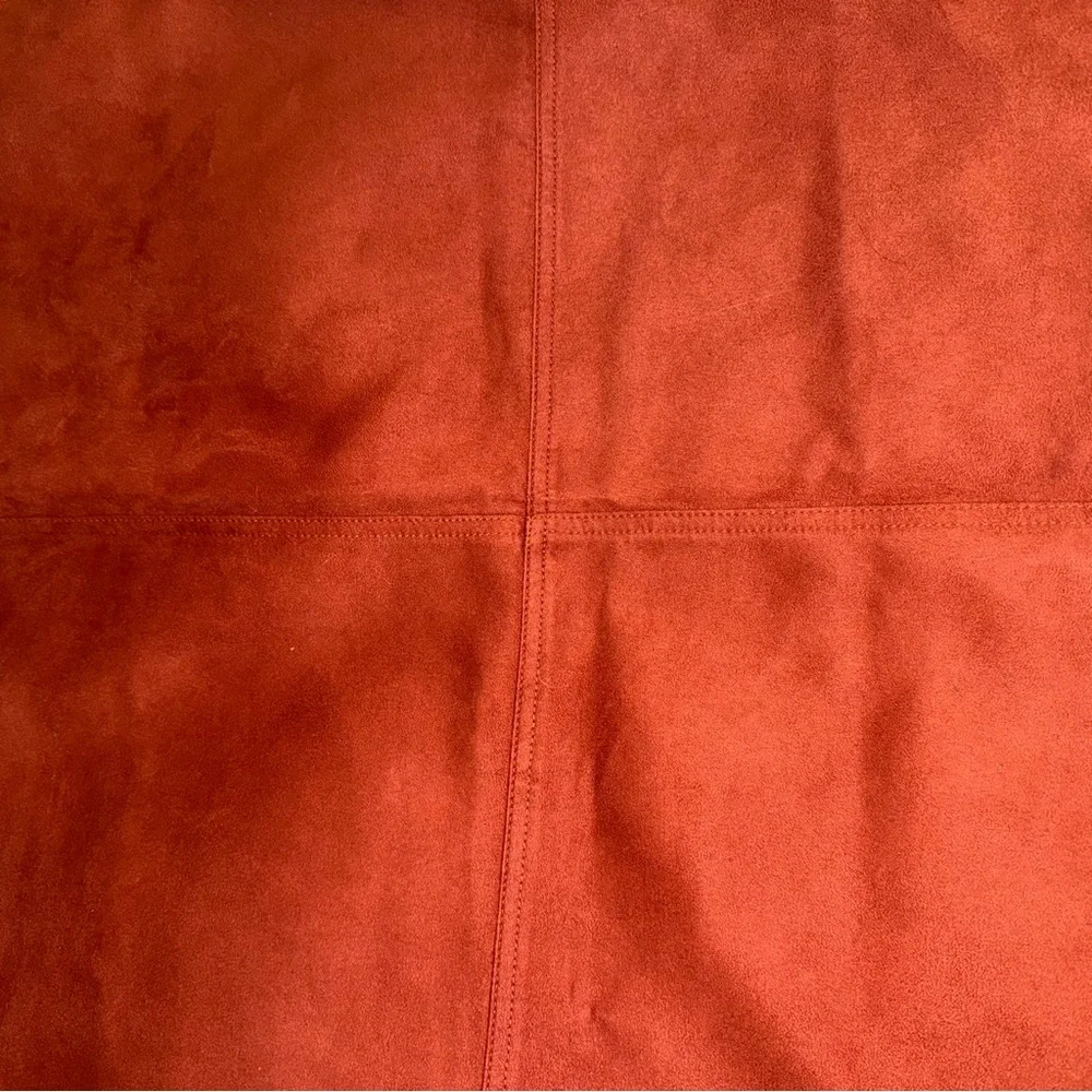 Pottery Barn faux suede pillow cover